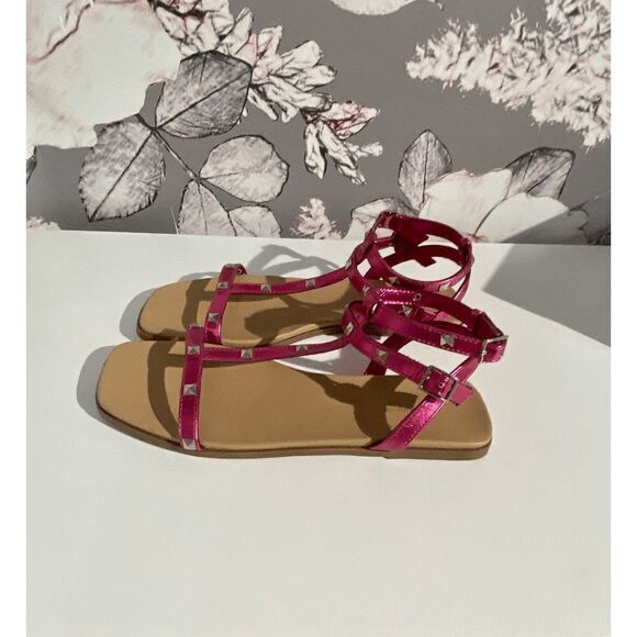 14th Union Purple Gladiator Sandals - Picture 3 of 7